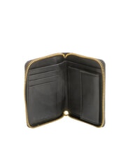 BIASIA EDA Cartera mediana de piel con cremallera negro - Carteras Mujer - 2