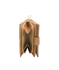 BIASIA EDA Cartera compacta de cuero camello - Carteras Mujer - 3