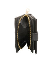 BIASIA EDA Cartera compacta de cuero negro - Carteras Mujer - 3