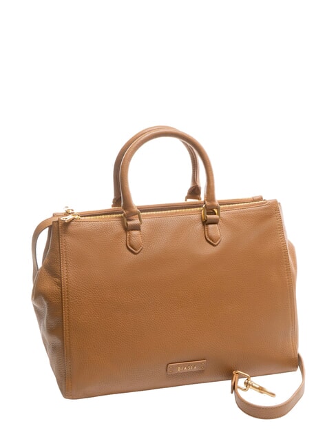 CRUSH Bolso de piel con bandolera cuero - Bolsos Mujer