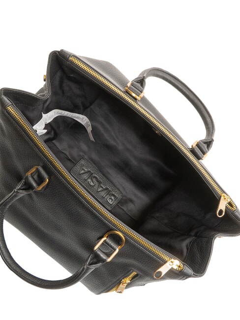 CRUSH Bolso de piel con bandolera negro - Bolsos Mujer