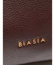 BIASIA WEAVE SMALL Bolso de hombro, con correa para el hombro ciruela pasa - Bolsos Mujer - 4