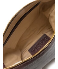 BIASIA WEAVE SMALL Bolso de hombro, con correa para el hombro ciruela pasa - Bolsos Mujer - 5