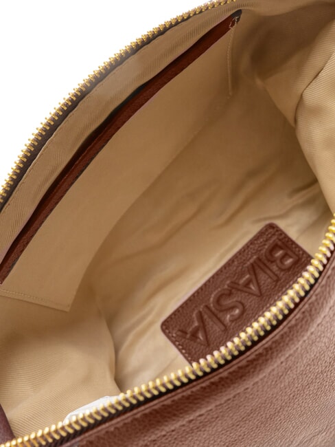 WEAVE SMALL Bolso de hombro, con correa para el hombro oscuro - Bolsos Mujer