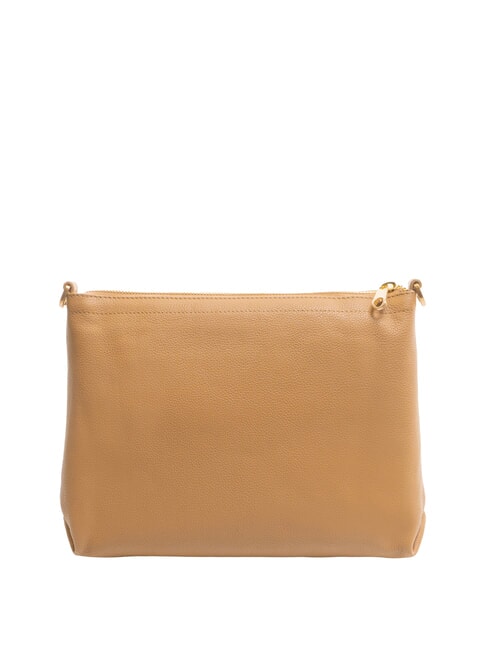 WEAVE SMALL Bolso de hombro, con correa para el hombro camello - Bolsos Mujer