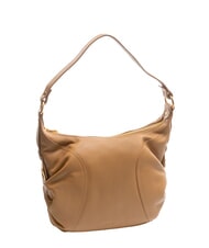 BIASIA WEAVE Bolso hobo de cuero camello - Bolsos Mujer - 2
