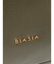 BIASIA NOVEAU Bolso bandolera de piel con bandolera musgo - Bolsos Mujer - 4