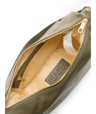 BIASIA NOVEAU Bolso bandolera de piel con bandolera musgo - Bolsos Mujer - 5