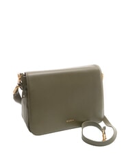 BIASIA NOVEAU Bolso de hombro de piel con solapa musgo - Bolsos Mujer - 2