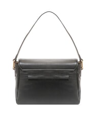 BIASIA NOVEAU Bolso de hombro de piel con solapa negro - Bolsos Mujer - 3