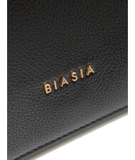 BIASIA NOVEAU Bolso de hombro de piel con solapa negro - Bolsos Mujer - 4