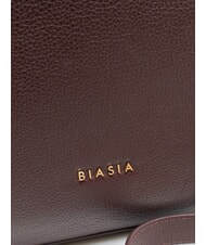 BIASIA NOVEAU Bolso de piel tipo cartera con bandolera ciruela pasa - Bolsos Mujer - 4