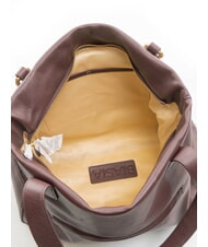 BIASIA NOVEAU Bolso de hombro de piel ciruela pasa - Bolsos Mujer - 5