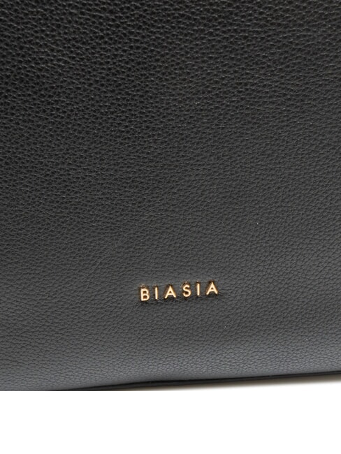 NOVEAU Bolso de hombro de piel negro - Bolsos Mujer