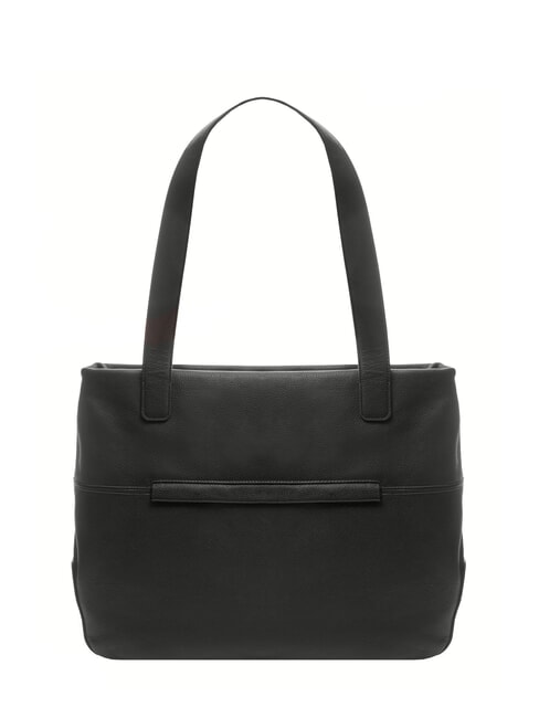 NOVEAU Bolso de hombro de piel negro - Bolsos Mujer
