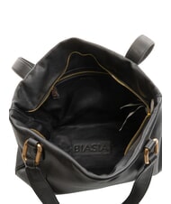 BIASIA NOVEAU Bolso de hombro de piel negro - Bolsos Mujer - 5