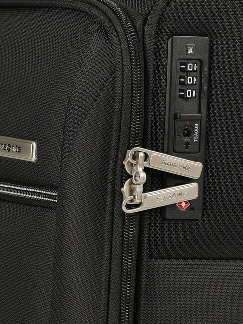 BASE BREEZE Carrito bajo el asiento NEGRO - Trolley Semirrígidos