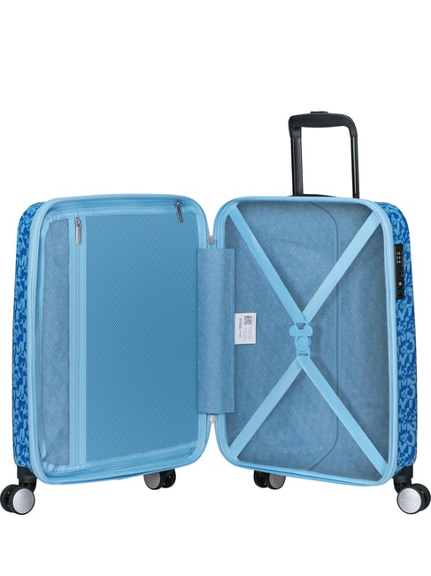 FUNLIGHT DISNEY Equipaje de mano con ruedas Mickey lenticular azul - Equipaje de mano