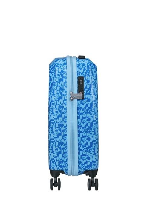 FUNLIGHT DISNEY Equipaje de mano con ruedas Mickey lenticular azul - Equipaje de mano