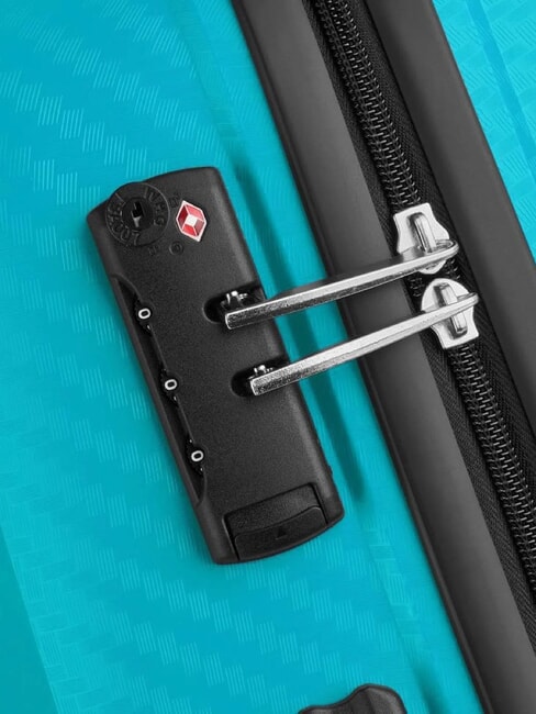 BINALONG Maleta de mano tipo trolley delgada verde agua - Equipaje de mano