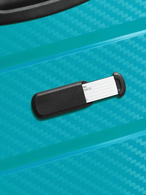 BINALONG Maleta de mano tipo trolley delgada verde agua - Equipaje de mano