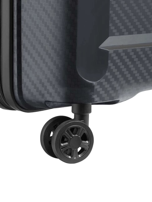 BINALONG Maleta de mano tipo trolley delgada negro - Equipaje de mano