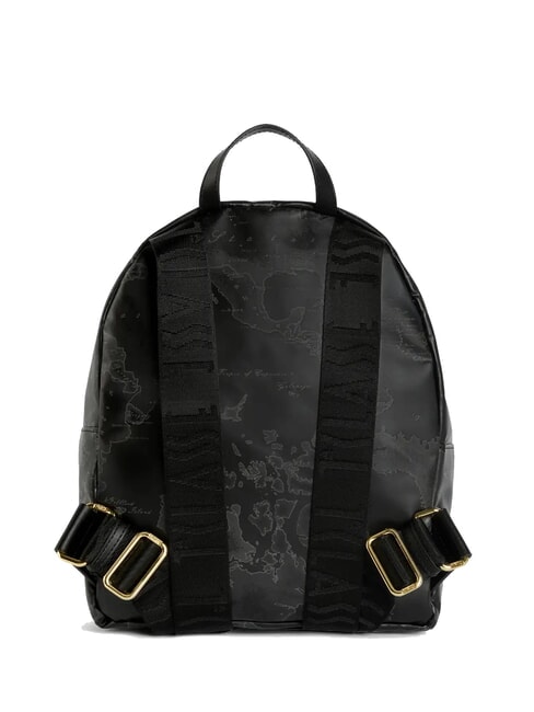 GEO SOFT BLACK Mochila redonda con bolsillo negro - Bolsos Mujer
