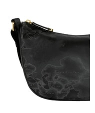 ALVIERO MARTINI PRIMA CLASSE GEO SOFT BLACK Bolso de hombro pequeño con forma de media luna negro - Bolsos Mujer - 3