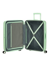 AMERICAN TOURISTER SOUNDBOX SPINNER Carro mediano, expandible verde pastel - Trolley Rígidos - 2