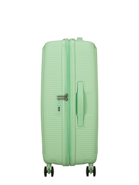 SOUNDBOX SPINNER Carro mediano, expandible verde pastel - Trolley Rígidos