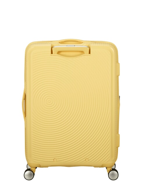 SOUNDBOX SPINNER Carro mediano, expandible amarillo pastel - Trolley Rígidos