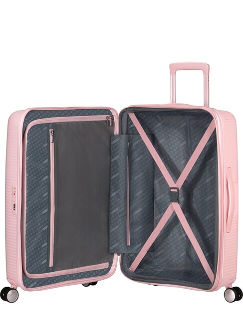 SOUNDBOX SPINNER Carro mediano, expandible rosa pastel - Trolley Rígidos