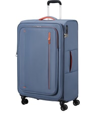 AMERICAN TOURISTER CLOUDRIDER Carro grande y expandible piedra azul - Trolley Semirrígidos - 3