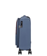 AMERICAN TOURISTER CLOUDRIDER Carro de equipaje de mano expandible piedra azul - Equipaje de mano - 4