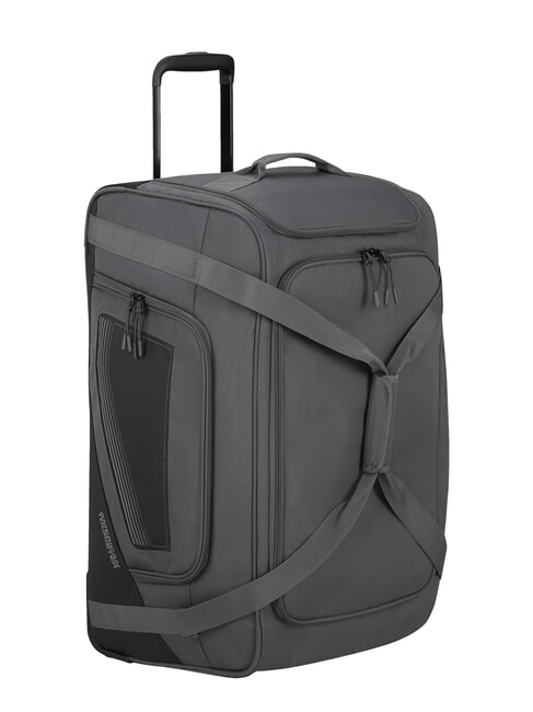 CITY RACER Bolsa mediana con ruedas NEGRO - Trolley Semirrígidos