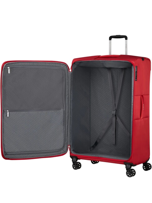 BASE BREEZE Carro extra grande y expandible ROJO - Trolley Semirrígidos