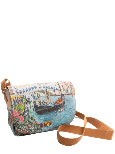 YESBAG Bolso de hombro con solapa canal - Bolsos Mujer