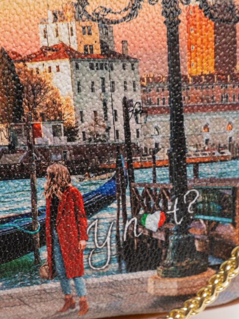 YESBAG Bolso de hombro Atardecer en Venecia - Bolsos Mujer