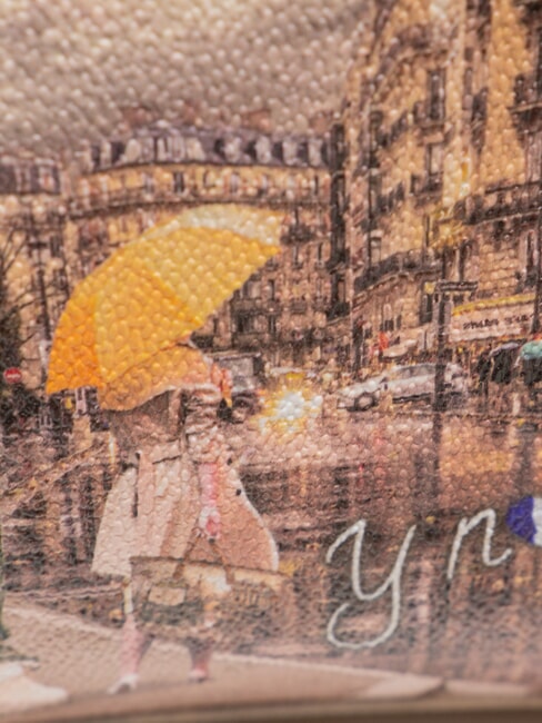 YESBAG Bolso de hombro Metro de Par&iacute;s - Bolsos Mujer