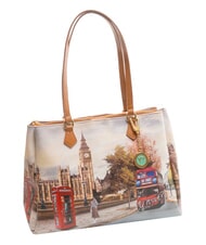 YNOT YESBAG Bolso de hombro estampado Calle Londres - Bolsos Mujer - 2