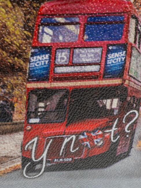 YESBAG Bolso de hombro estampado Calle Londres - Bolsos Mujer