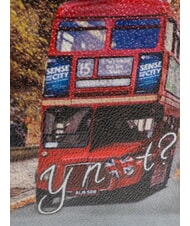 YNOT YESBAG Bolso de hombro estampado Calle Londres - Bolsos Mujer - 3