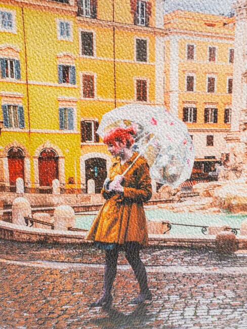 YESBAG  Bolsa de compras mediana Roma arcoíris - Bolsos Mujer