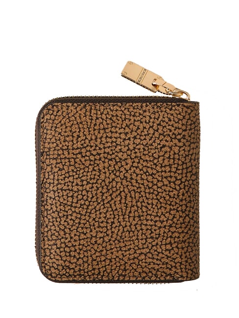 VITE COATED OP Cartera con cremallera op natural / negro - Carteras Mujer