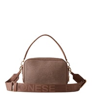 BORBONESE TULIP Mini bolso con bandolera champiñón - Bolsos Mujer - 3