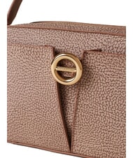 BORBONESE TULIP Mini bolso con bandolera champiñón - Bolsos Mujer - 4