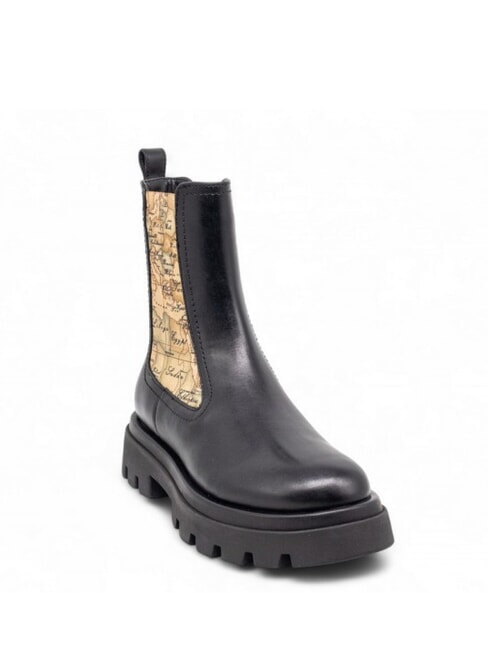 GEO Botines de piel negro - Zapatos Mujer