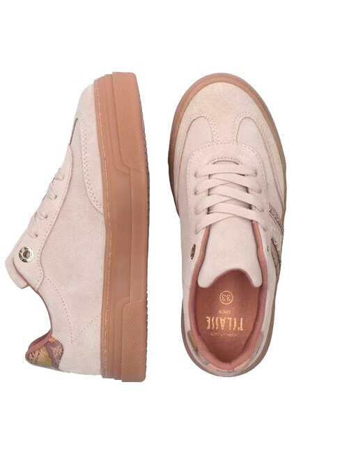 GEO Zapatillas de cuero beis / geobeige - Zapatos Mujer