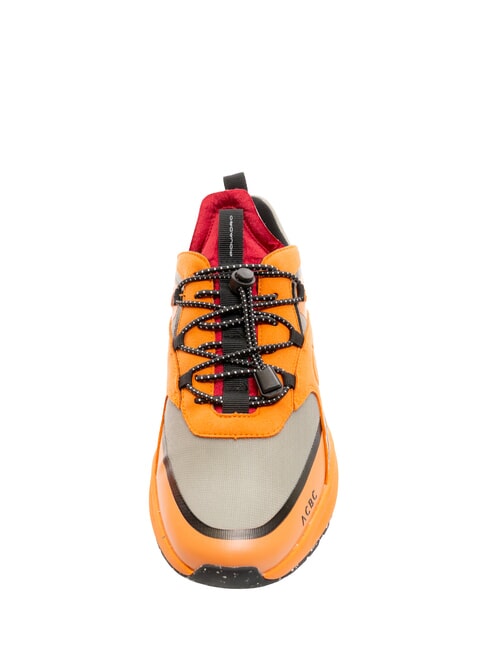 CORNER 2.0 SPECIALE 2 Zapatillas en tejido reciclado. NARANJA - Zapatos Hombre
