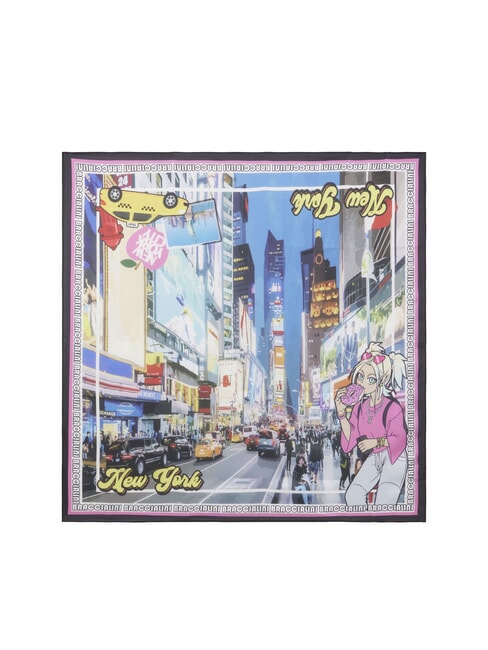 FOULARD Postales de New York Press multi - Bufandas